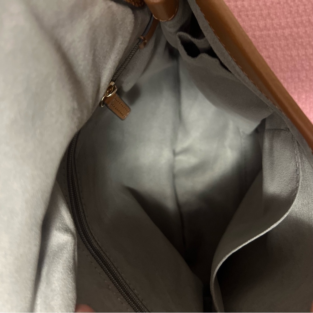 Vince camuto Brown Leather Crossbody Bag - Picture 5 of 11